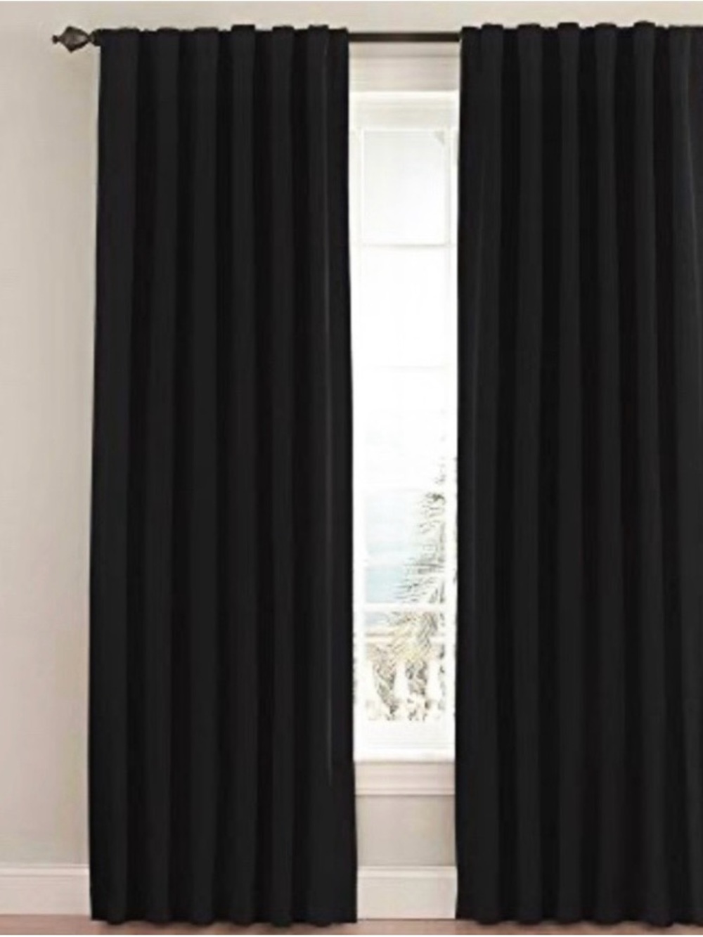 2 Eclipse Black out curtains/panels